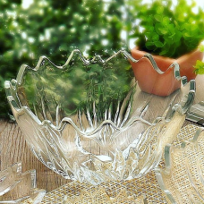 Стъклена купа релеф VICTORIA Isfahan glass / 302110