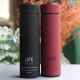 Термо чаша / термос LIFE 500 ml, с цедка за чай, неръждаема стомана / 1503