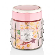 Стъклен буркан за съхранение Hane 1 lt / 201142