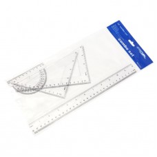 Ученически комплект за чертане 4 части Combo Set 30 cm / 7558