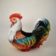 Градинска фигура с кашпа Пъстро петле