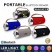 Преносима безжична Bluetooth колона АК-116 с LED фенер / 3334