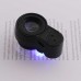 Лупа конус с LED и детектор за банкноти / 56211