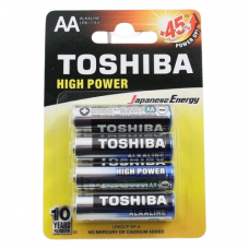 Алкални батерии TOSHIBA АА High Power 4 броя / 916